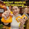 Simulated Food Realistic Food Pinch Quick Rebound Hand Stitched Pendant Fidget Toy  Travel