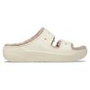Crocs Classic Fuzzy Slippers Unisex Slippers Bone-White 207446-2YC