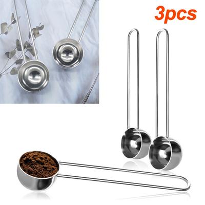3 шт. мерная ложка для кофе из нержавеющей стали 304, кухонный гаджет для чая, кофе