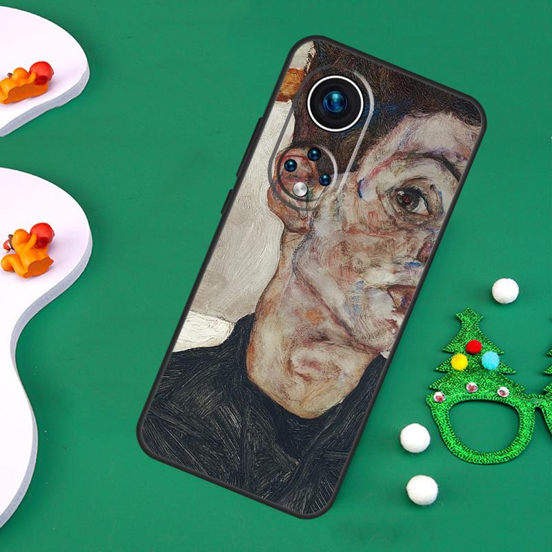 Чехол Egon Schiele для Honor Magic 7 Pro 6 5 50 70 90 200 Lite X9b X9a X8a X8b X7a X6a X8 X9 X9c