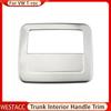 Нержавеющая сталь, внутренняя ручка багажника автомобиля, декоративная наклейка, накладка для Volkswagen VW T-roc 2017-2022, интерьер