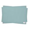 COLORFUL CANDY STYLE Placemats X Set of 2 Turquoise Cloth Stylish Cotton School Lunch Boys N3699720 (40cm 60cm) Children's