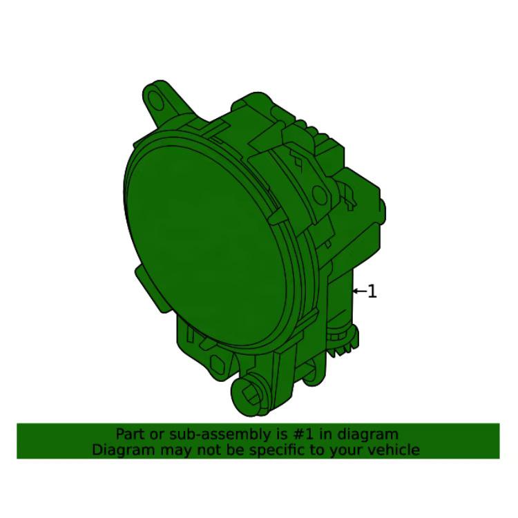 LR130799: Совместимая передняя противотуманная фара для Land Rover Defender 2020 года