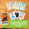 Coyote Game, Coyote Party Game, Action-Packed Party Card Games, Full of High Fives and Havoc, for Friends, Teens, and Adults Family Games Night