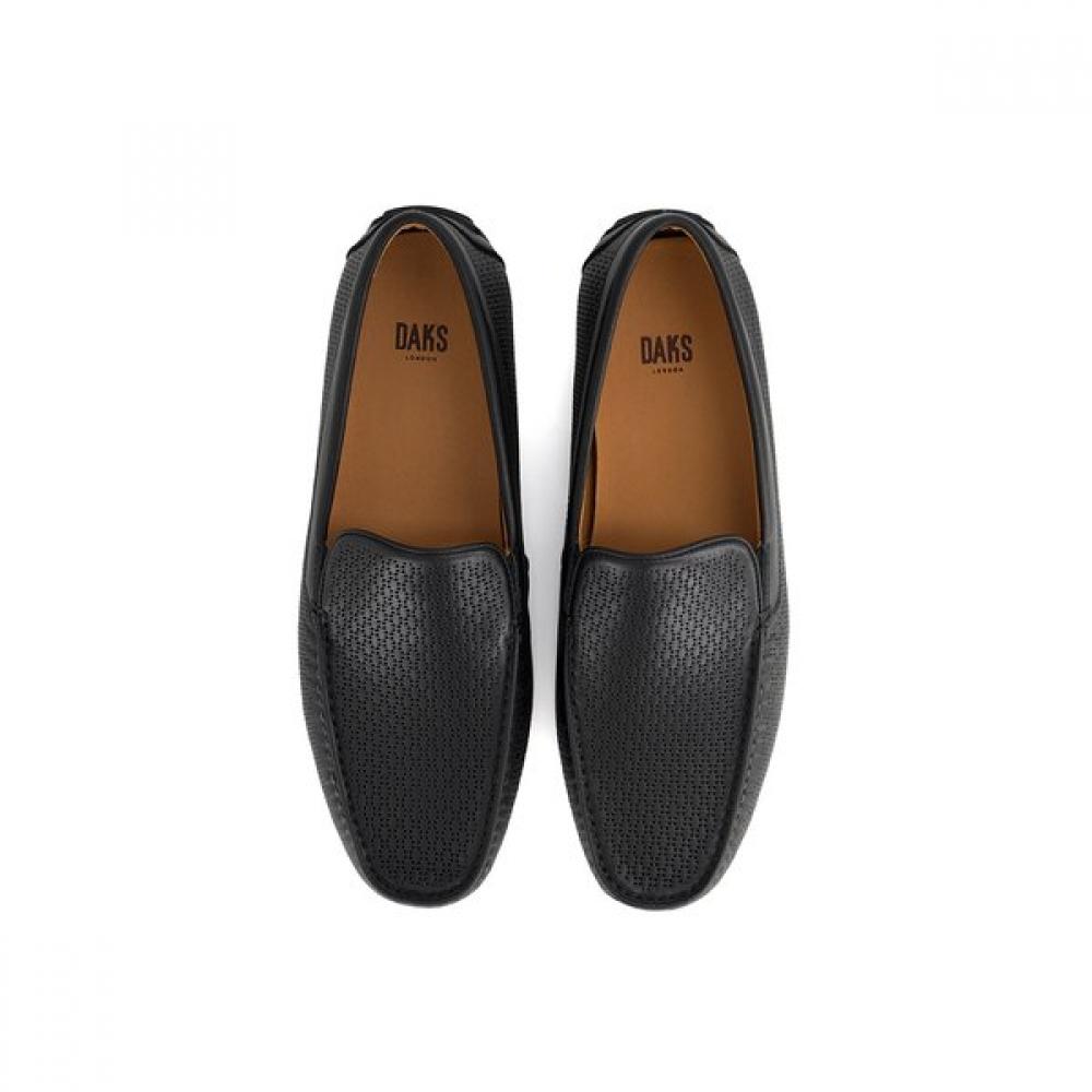 DakS Men S Comfort Driving loaferS Black Drr609ka10