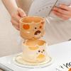 Стопка 4 Коллекция Для Любителей Кошек Кошачьи Кружки Кружки Очаровательный Набор С Игривым Милым Милым Стопка Кошки Для Кружек