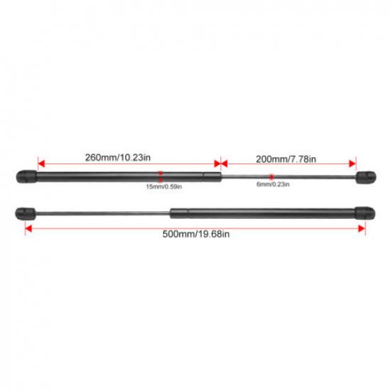 For Cadillac Escalade Rear Window Glass Lift Supports Gas Shock Struts 2Pcs