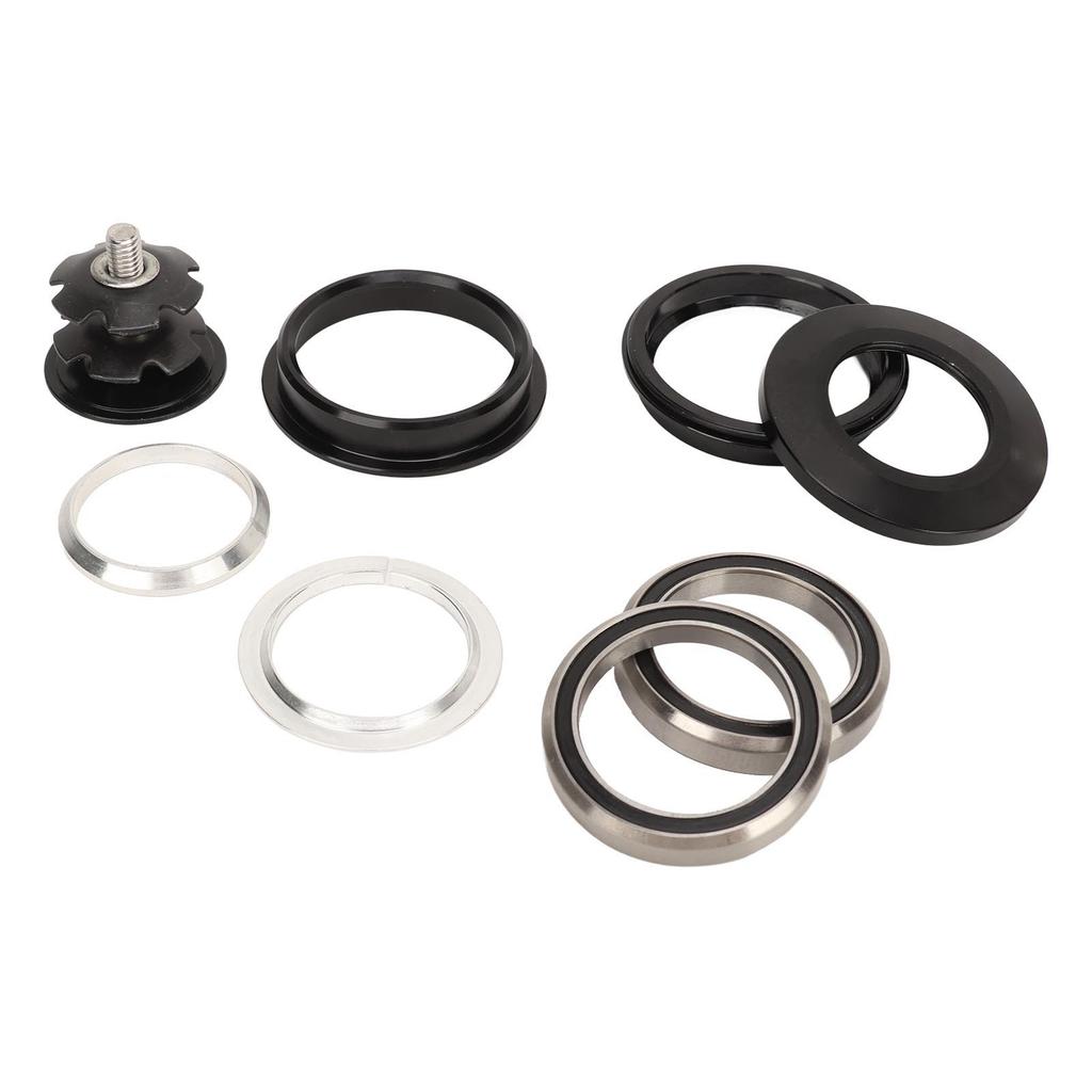 Bike Headset 44mm Aluminium Alloy Sealing Double Bearing Straight Steerer Front Fork Recessed Bike Parts for MTB Road Bike