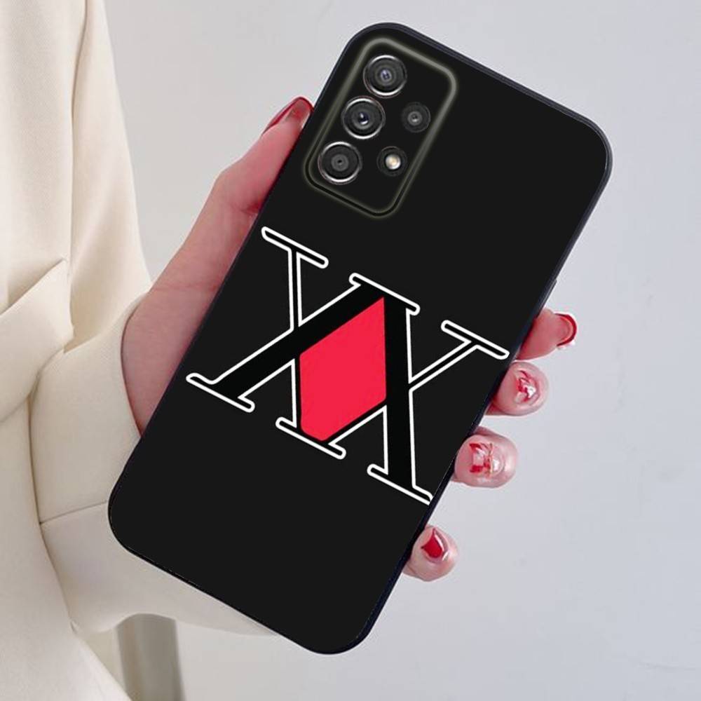 Hxh Hunter X Hunter License Phone Case For Samsung S24,21,22,23,30,Ultra,20,Plus,Note,10,9,Black soft silicone case