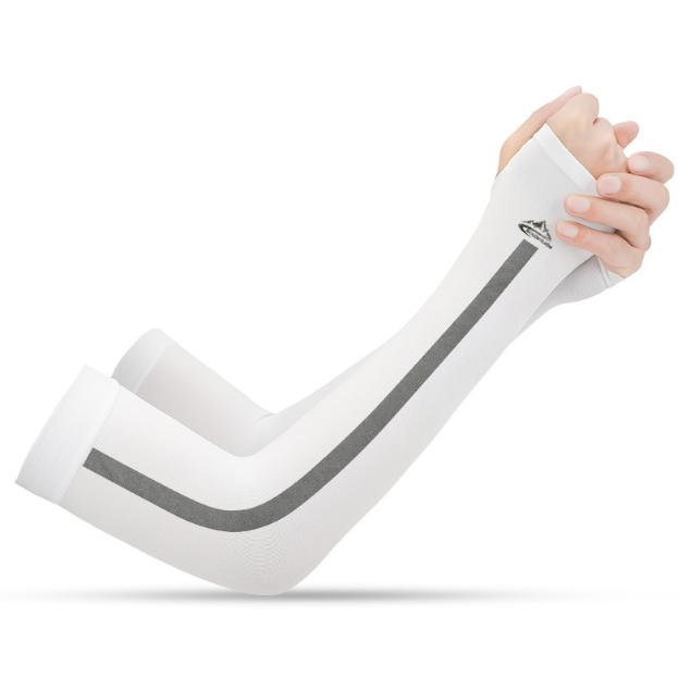 Рукава Нарукавники для езды на велосипеде Универсальные Ледяной шелк Солнцезащитный крем УФ-защита Дышащий Спорт на открытом воздухе