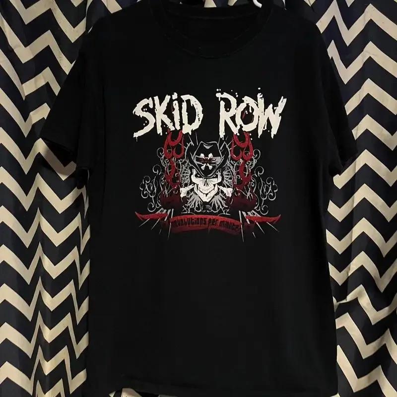 New Skid Row Band Members Black Heavy Cotton Size S 4xl T Shirt