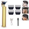Винтажная машинка для стрижки волос T9, беспроводной профессиональный триммер, электрическая машинка для стрижки для мужчин, машинка для стрижки волос, бритва, масло, бритвенная головка