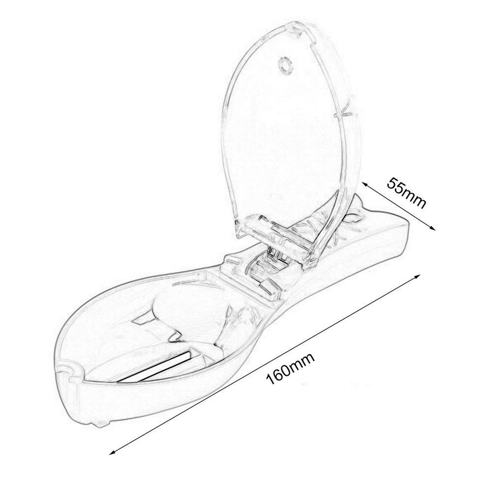 Pearliky, средство для удаления всех пластиковых рыбьих чешуек, очиститель для снятия шкур, скалер с крышкой, быстрая очистка, средство для удаления накипи из рыбьей кожи, пластиковые кухонные инструменты для рыбы