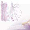 6pcs DIY Curve Ruler PVC Drawing Template Tool Kits Measure Tailor Ruler Sewing Accessories