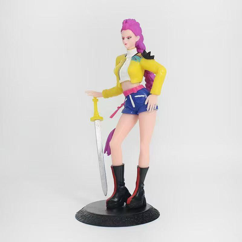 Аниме Kpop Hunter ПВХ Статуэтки Косплей Истребитель Демонов - Коллекционные Настольные Куклы для Фанатов - Настольное Украшение