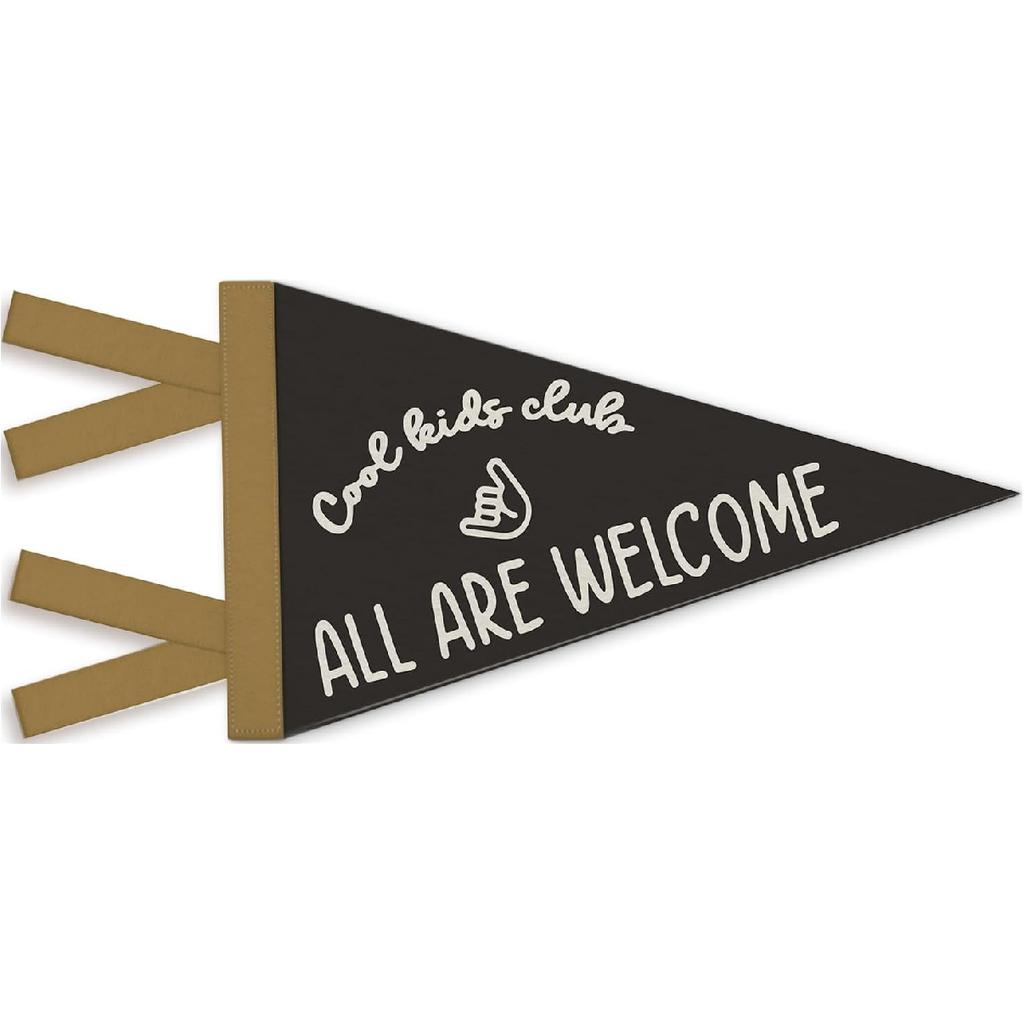 Coastal Granddaughter Room Decor, Surf Pennant Felt Banners Flags, Nautical Coastal Ocean Nursery Wall Hanging Banner for Toddler Girls Room Bedroom