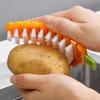 1pc-Multifunctional Flexible Cleaning Brush for Fruits and Vegetables, Kitchen Cleaning Brush for Fruits and Vegetables