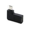 USB C на Micro USB Адаптер Прямой Угловой Тип C Разъемы Для Удобного Использования В Тесном Пространстве Зарядка и Синхронизация Конвертер