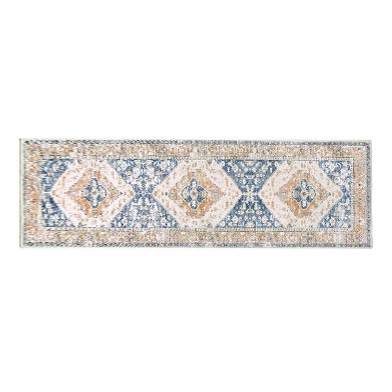 Винтажный коврик для дорожки, который можно стирать в машине, мягкий износостойкий ультратонкий коврик для дорожки для прихожей