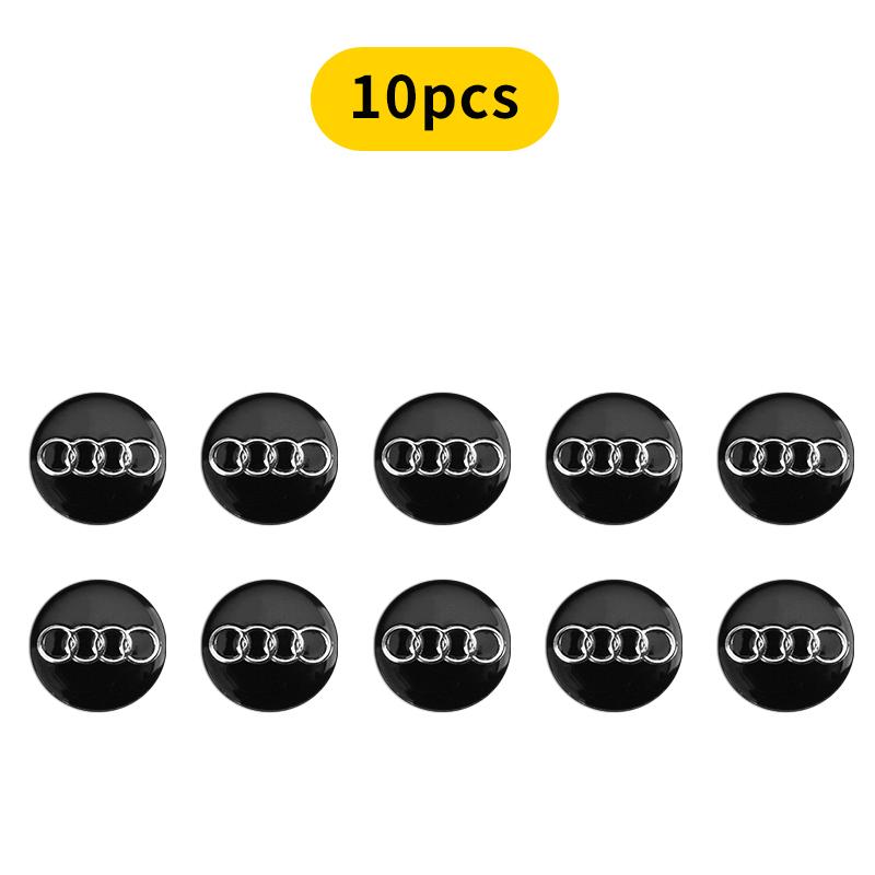 Q8 14mm 16mm Car Key Badge Emblem Replacement Car Key Sticker For a8 A1 A3 A4 A5 A6 A7 S3 S4 S5 S6 RS3 RS4 RS5 RS6 Q3 Q5 Q7