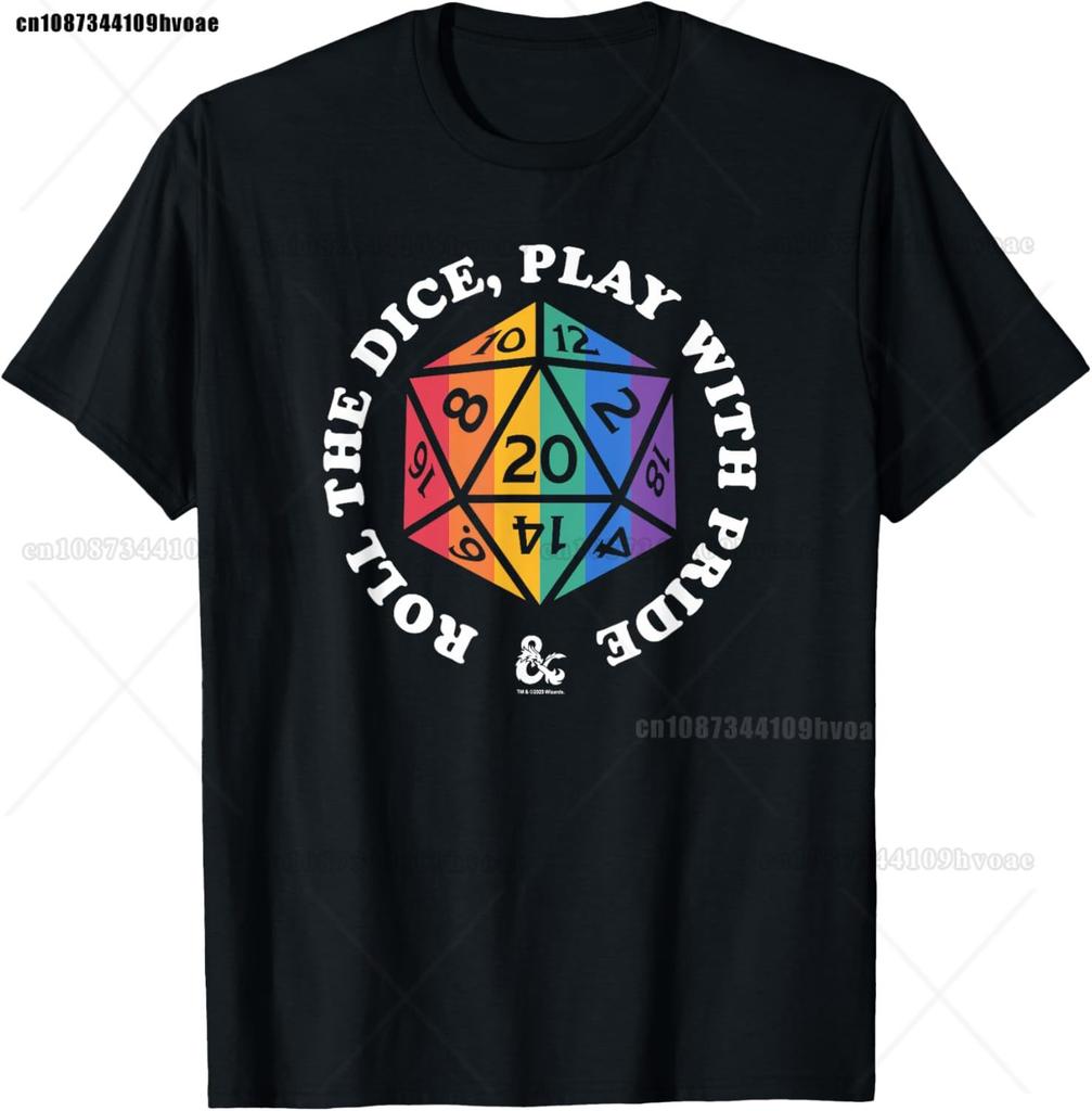 Retro Dungeon Tarot Card Cat Dice D20 TShirt for Concentration Funny Gamer Dice Dragon T Shirts Summer Streetwear Gifts Men