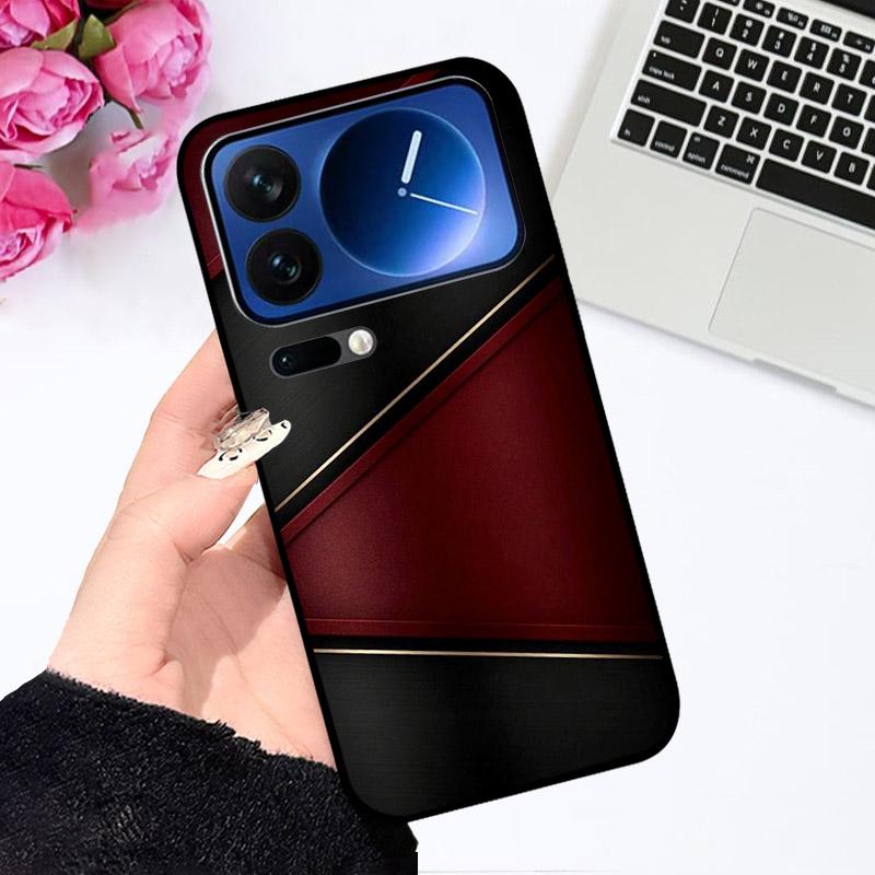 Силиконовый чехол для Xiaomi 17Pro/17 Pro Max, противоударная задняя крышка телефона, милые расписные Fundas для Xiaomi17 Pro Max, мягкий ТПУ корпус
