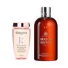 Набор шампунь для сияния Kerastase Glaze Rose и гель для душа Molton Brown Neon Amber