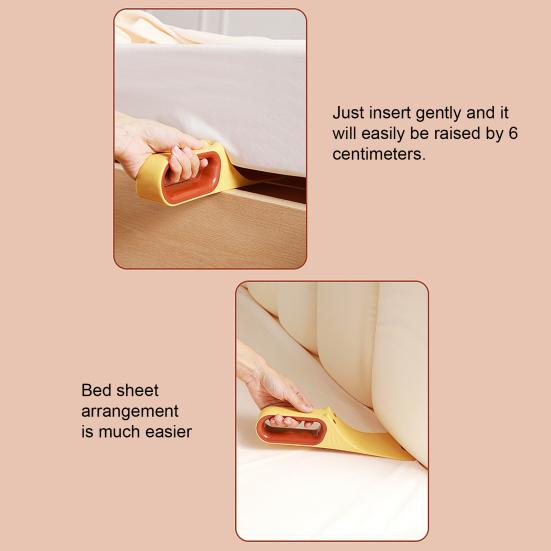 Подъемник матраса Инструмент для застилания кровати Эргономичная ручка Клин для подъема матраса Инструмент для заправки простыни Инструмент для смены простыни Инструмент для подъема матраса
