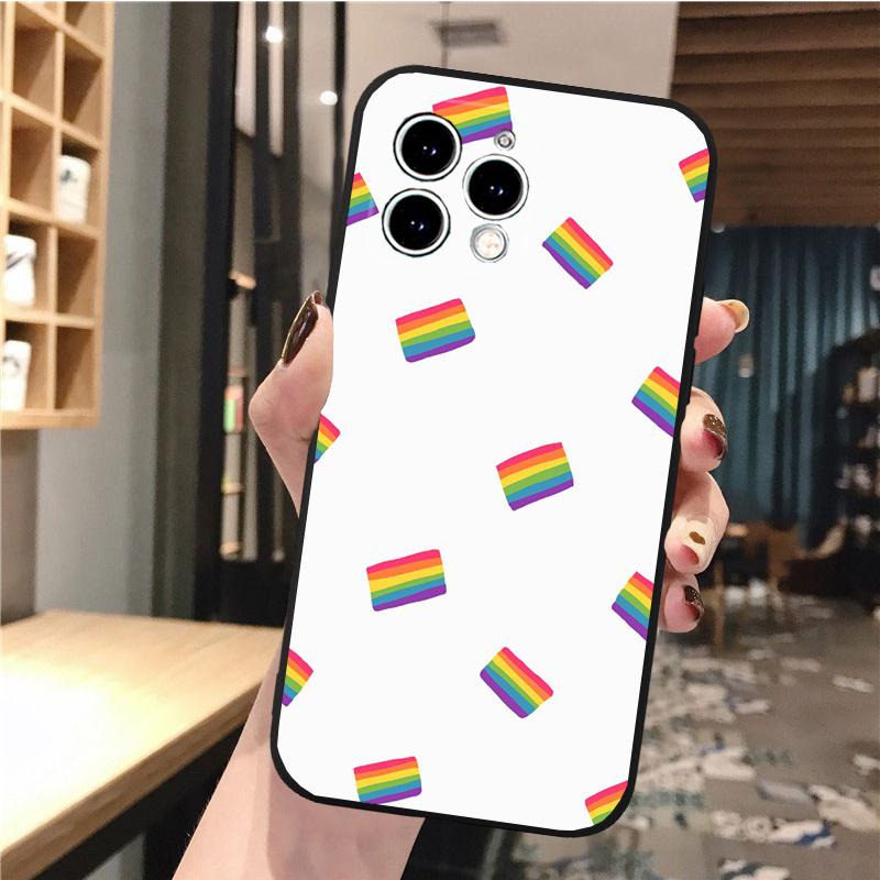 Phone Case For iPhone 17 Pro Max Air 16 15 14 13 Pro Max 15 16 Pro 15Plus Gay Lesbian LGBT Love Mobile Phone Case Funda
