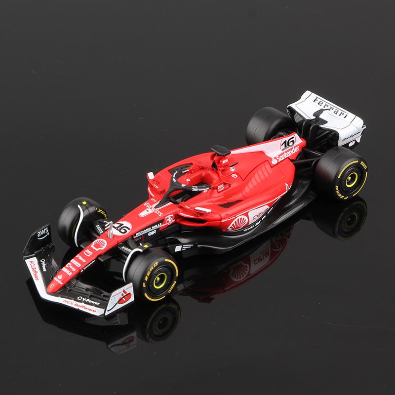 ABAC1 Bburago 1:43 2023 Модель F1 RB19 W14 SF23 C43 A523 AMR23 Гоночный Сплав Автомобиль Игрушка Red Bull Mercedes Alfa Romeo Apline
