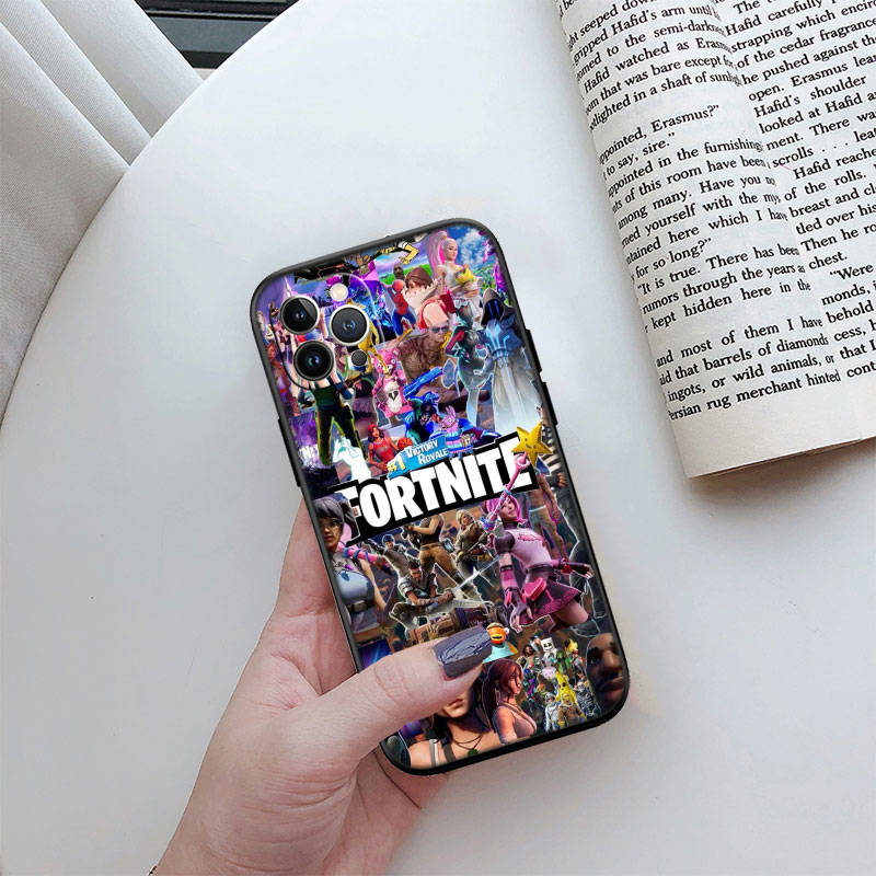 Чехол для телефона ED20 F-Fortnites для iPhone 6 6s 7 8 11 12 13 14 15 XS Pro Max XR X SE Samsung S20 S21 S22 S23 S24 FE Ultra Plus Lite S21S A55