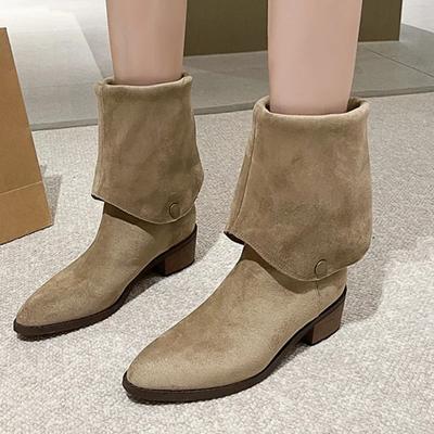 Модные Зимние Новые Удобные ПУ Ткань Дизайнерский Бренд Женские Снежные Ботинки 2024 Модные Уличные Для Отдыха Для Шопинга Женские Модные Ботинки