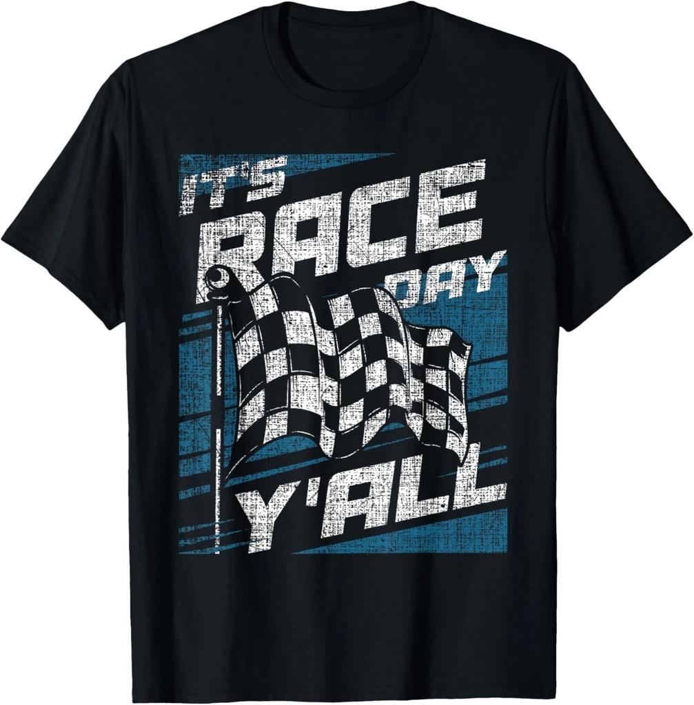 It's Race Day Y_all - Sprint Car Racer Dirt Track Racing Gift Unisex T-Shirt