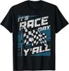It's Race Day Y_all - Sprint Car Racer Dirt Track Racing Gift Unisex T-Shirt