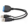 SATA to USB 3.0 Adapter Cable Suppots HDD 2.5 Inch SSD Serial Port Hard Disk Data Easy Drive Line