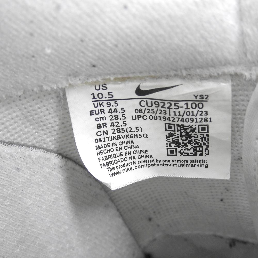 Nike Мужские кроссовки Air Force 1 с высоким верхом, Белые, 11,2 дюйма, обувь CU9225-100 10,5(США) белыйИспользованный