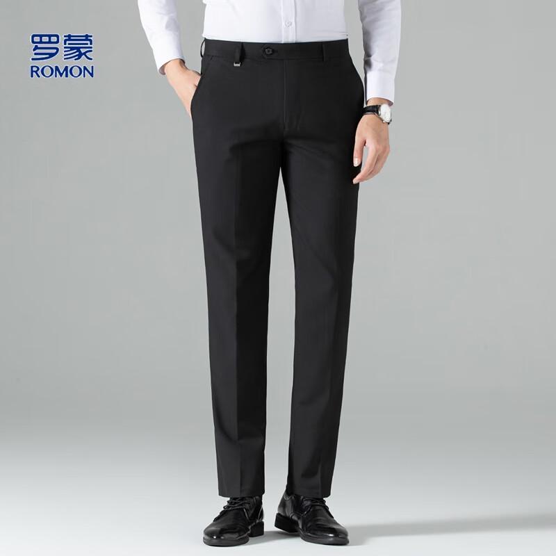 Мужские брюки Luomeng в стиле business casual, прямые