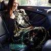 1pc The Dual Nature of Tigers in Water and Fire Blanket, Soft Warms, Living Room, Travel, Camping, Car Blankets, Beach