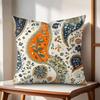 Bohemian style Cushion Cover Natural Linen Organic Fabric DoubleSided Printing Couch Pillow Covers Home Decor Gift