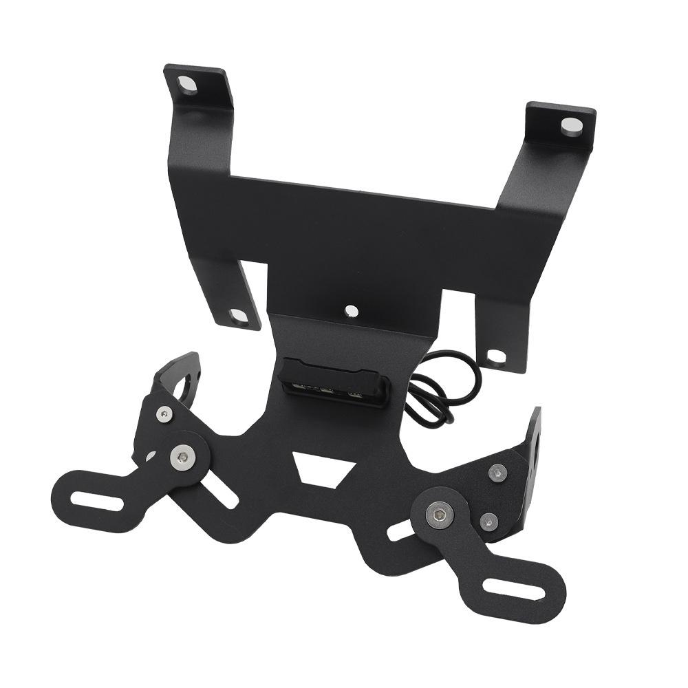 License Plate Holder Frame with LED Light For Honda CB125R CB150R CB300R 2018-2022