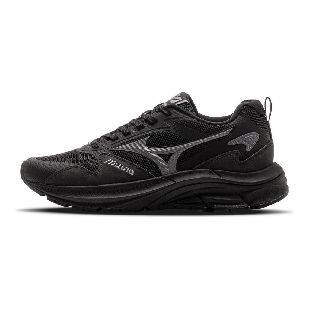 Mizuno Pi Retro Series Удобные кроссовки с низким верхом Унисекс Кроссовки Черный D1GH232310