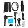 Industrial Microscope Camera 34MP 2K 180X High Resolution Aluminium Alloy Sturdy Durable USB Microscope CameraEU Plug