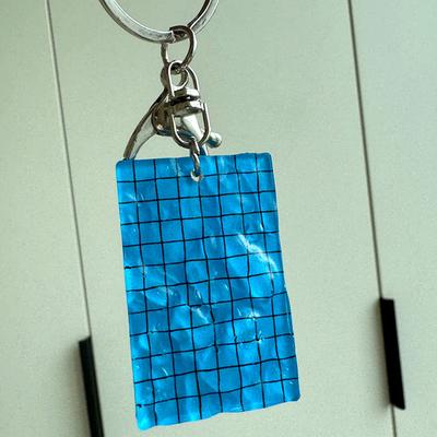 Креативный брелок для ключей «Бассейн» Волнистый брелок Украшения Брелок для ключей от машины Брелок для ключей «Бассейн» Alltaglich Подвеска Подарок пловцу