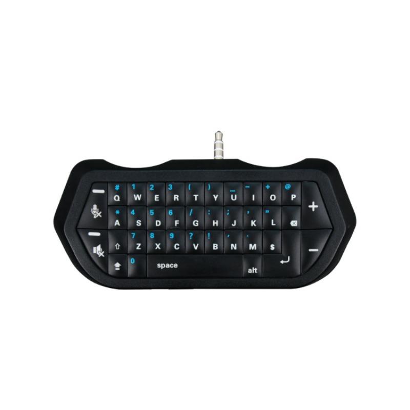 Мини-клавиатура для PS4, сверхкомпактная игровая клавиатура для сообщений, беспроводная игровая клавиатура Bluetooth для контроллера PlayStation4 PS4