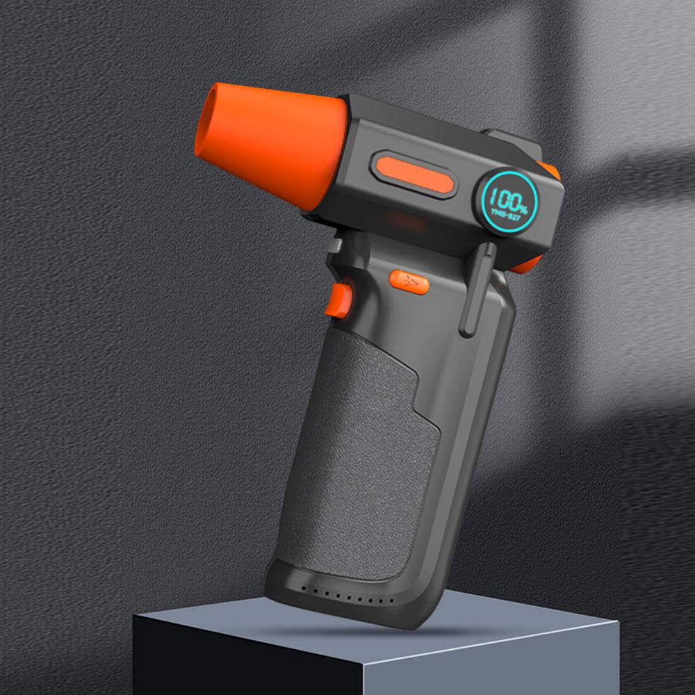 Инструмент для чистки воздуходувкой 150000 об/мин 3 регулируемые скорости Турбореактивный вентилятор Перезаряжаемый ВЫСОКОСКОРОСТНОЙ Электрический пылесос Мощный ручной воздуходув