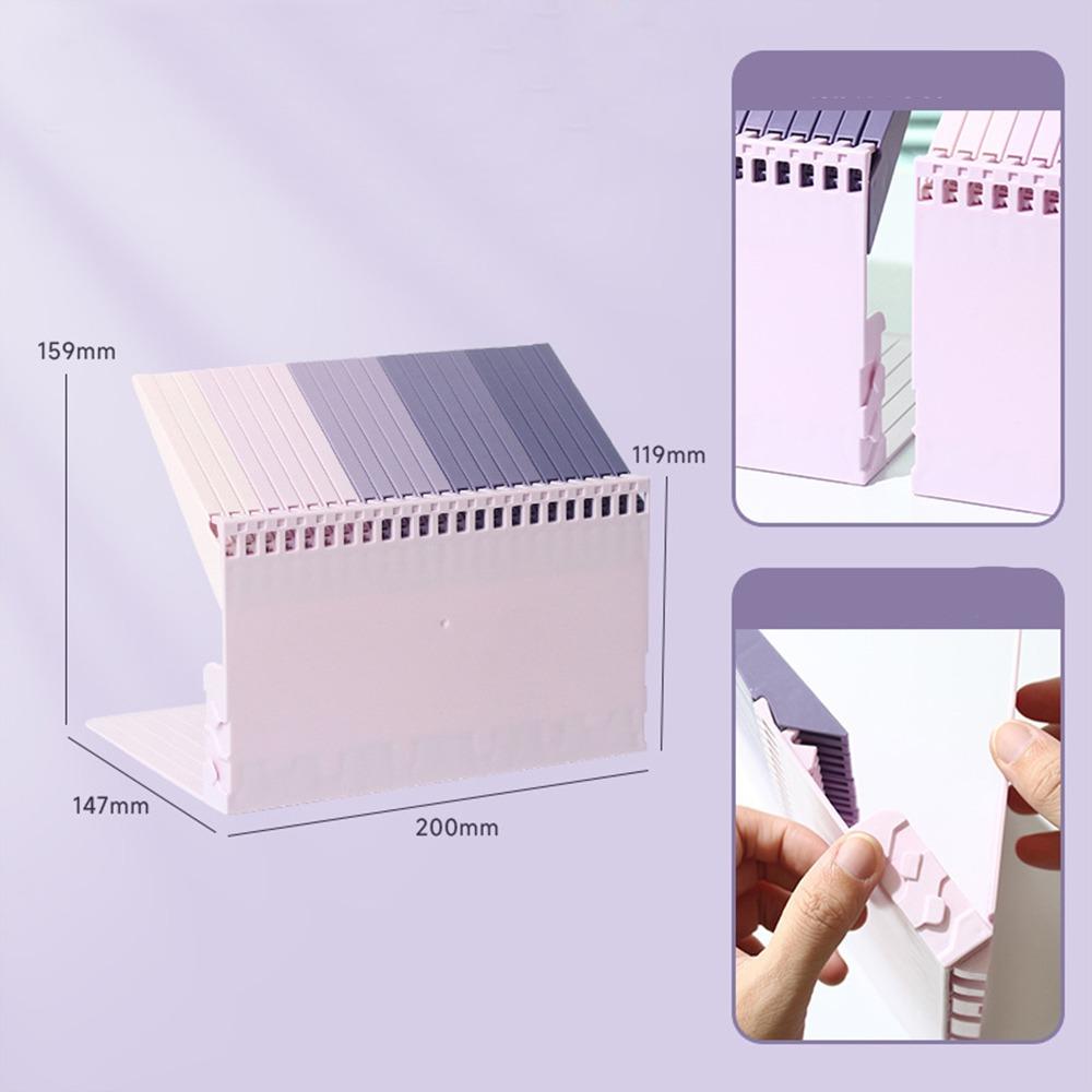 Thickened Piano Key Bookend High Quality Book Holder INS Organ Book Stand  Bookshelf