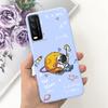 Чехол для Vivo V2027 V2027 Vivo Y11s Y12s Y20i Y20 Чехол для телефона Мягкий Матовый Жидкий Силикон Ударопрочный Бампер Стильный Модный