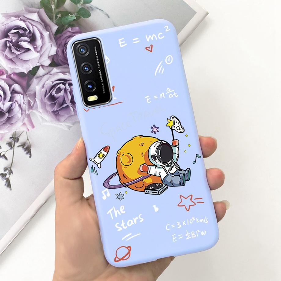 Чехол для Vivo V2027 V2027 Vivo Y11s Y12s Y20i Y20 Чехол для телефона Мягкий Матовый Жидкий Силикон Ударопрочный Бампер Стильный Модный