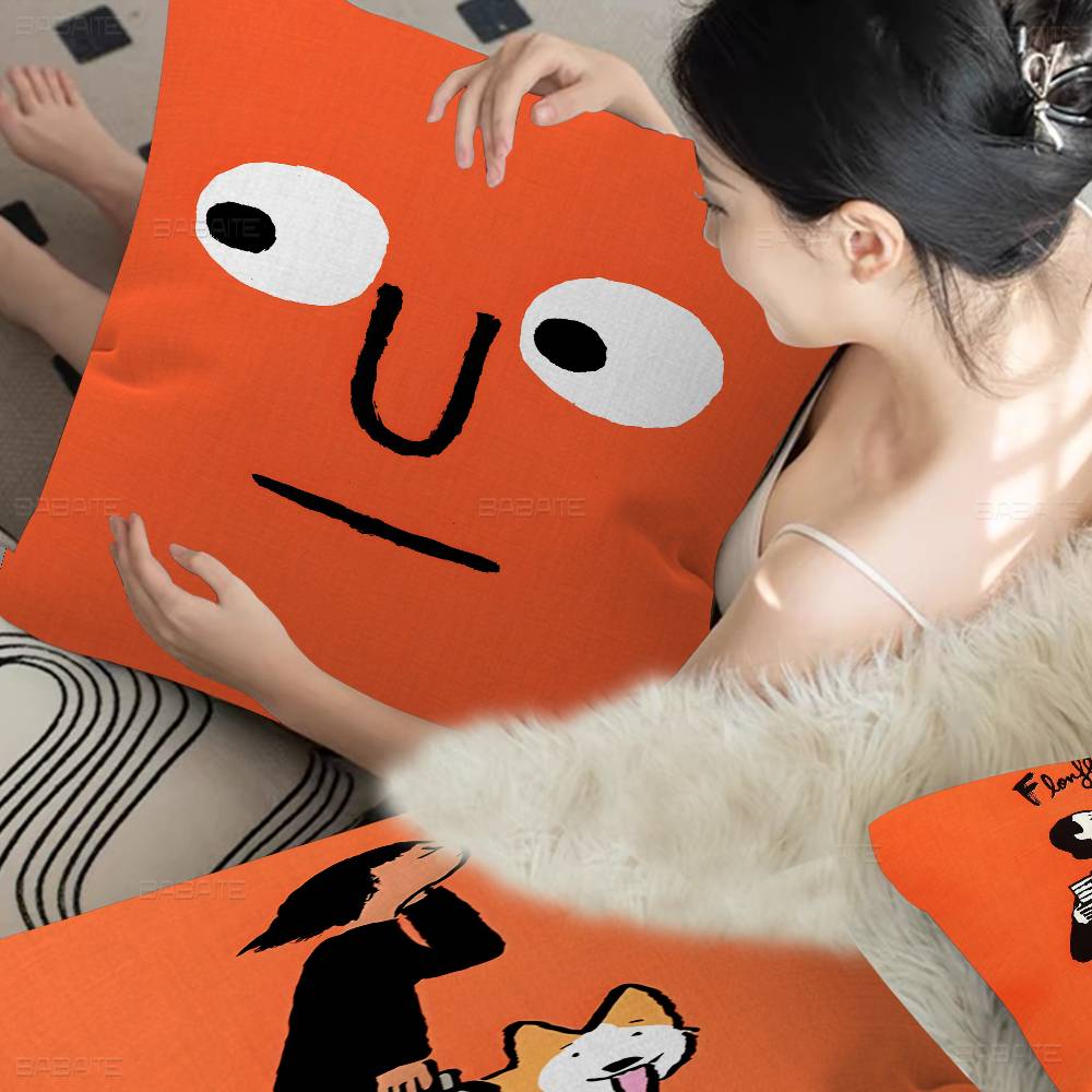 JJean Art Jullien pillow cover sofa cushion cover home room decoration children gift