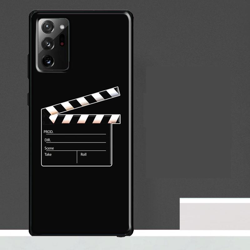 Film Clapperboard Case For Samsung Galaxy S25 S24 S23 Ultra S9 S10 S20 S21 S22 Plus S23 FE S25 FE Phone Cover